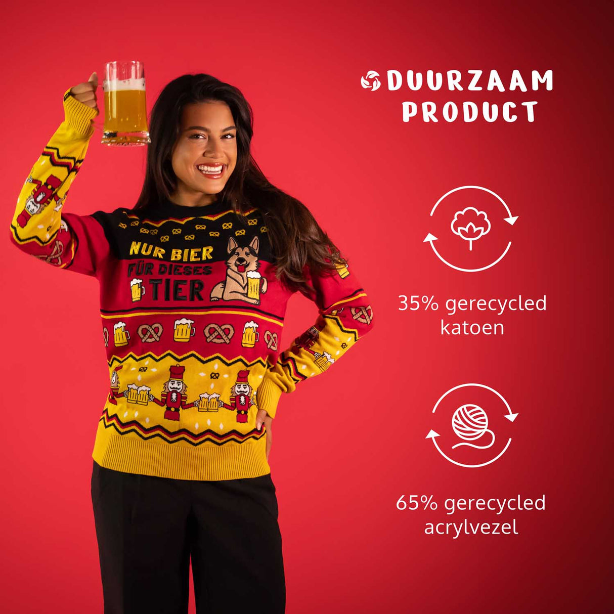 JAP Around the World Weihnachtspullover - Deutschland