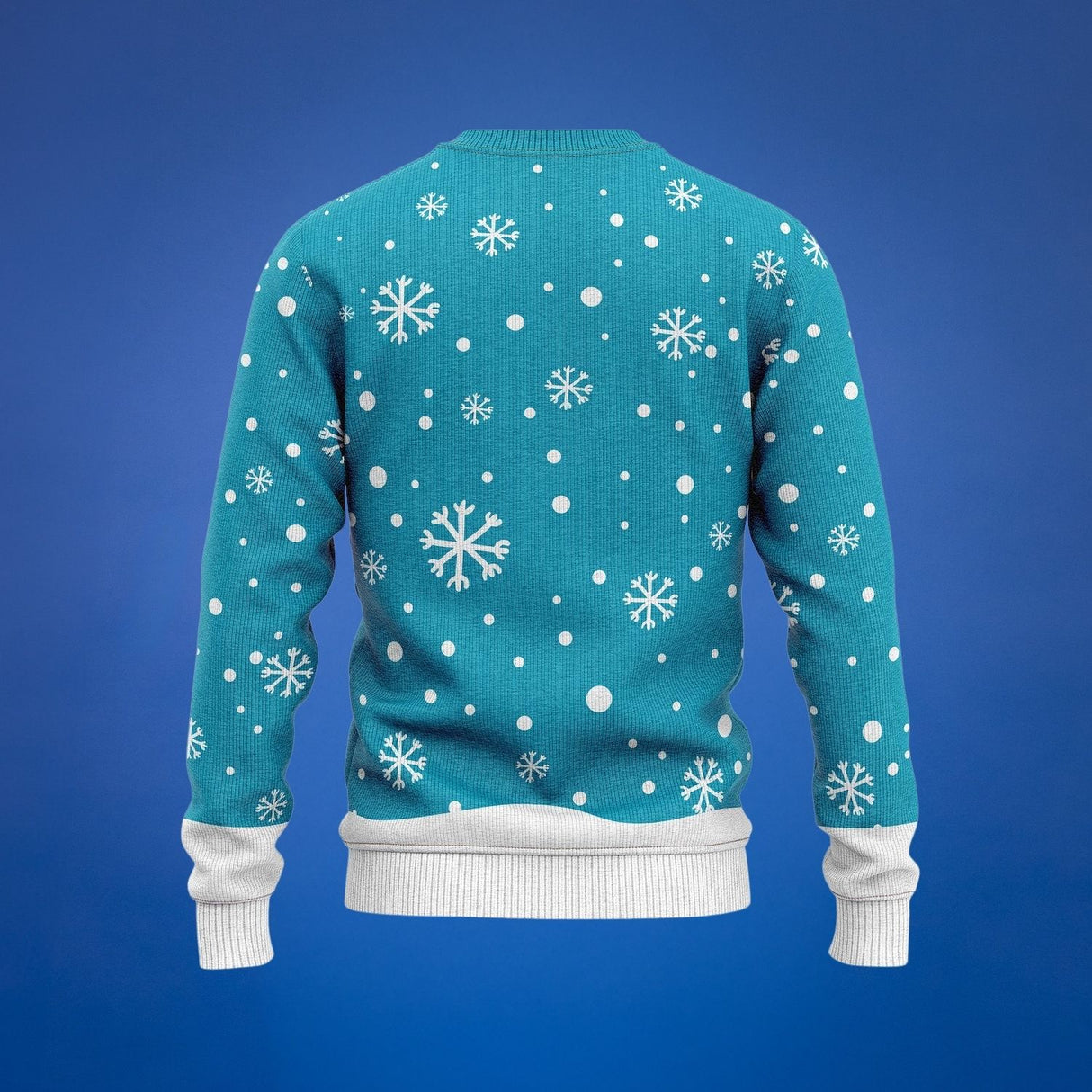 JAP Weihnachtspullover - Rudolf das Rentier - Hellblau