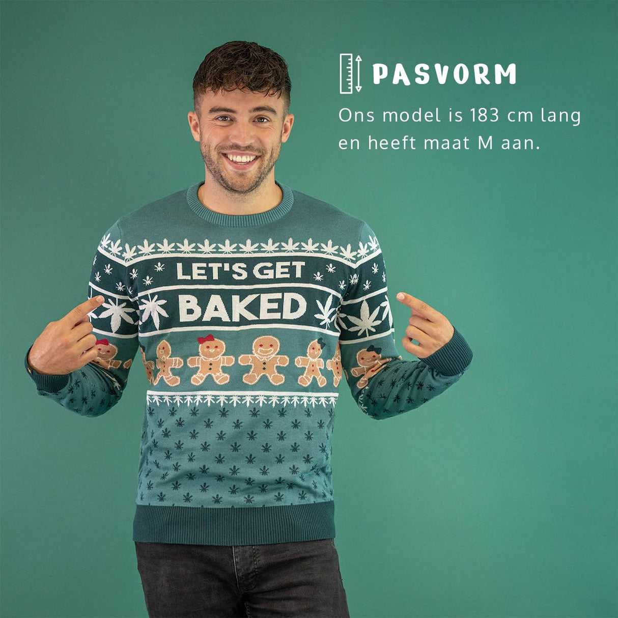 JAP Ugly Christmas Sweater - Lass uns backen