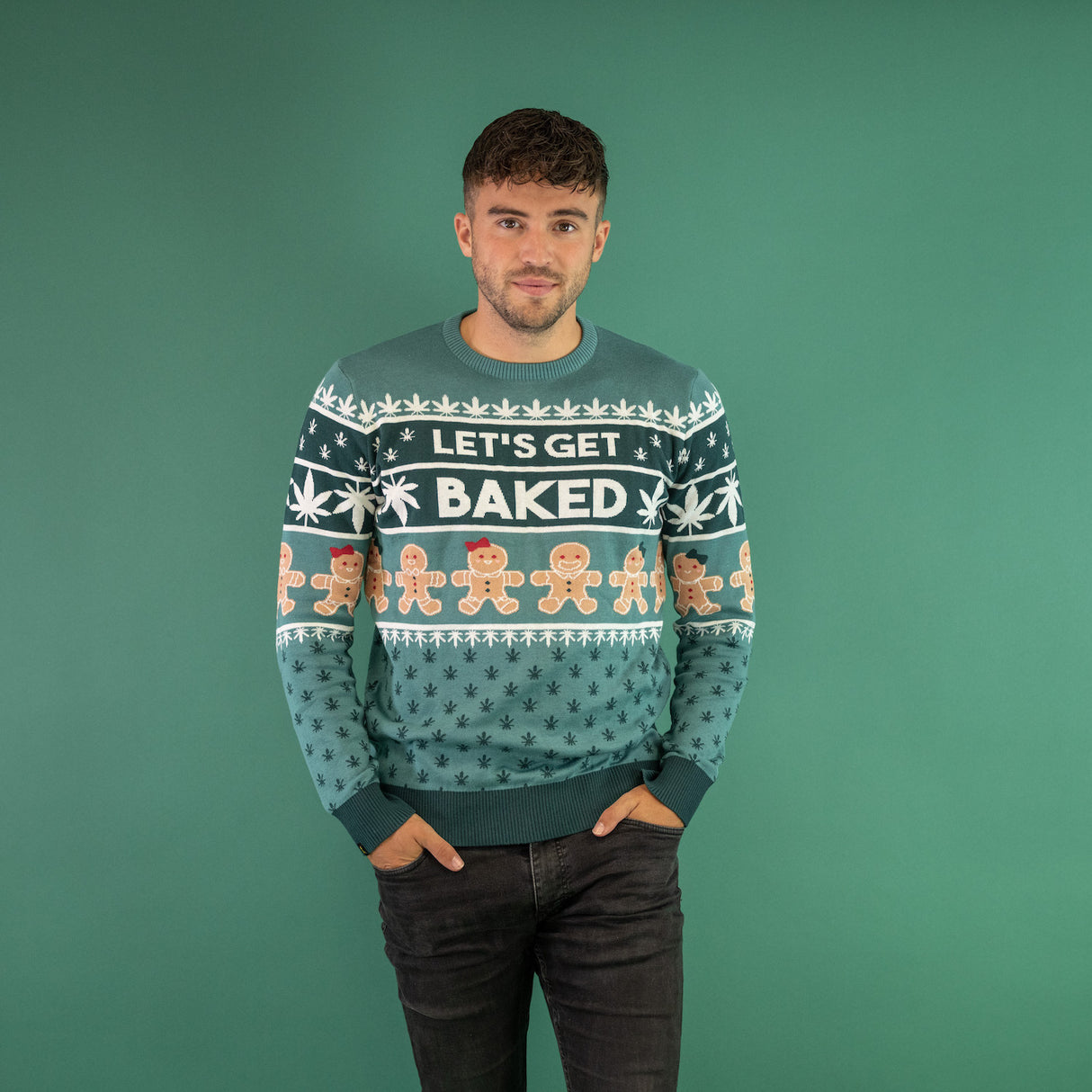 JAP Ugly Christmas Sweater - Lass uns backen
