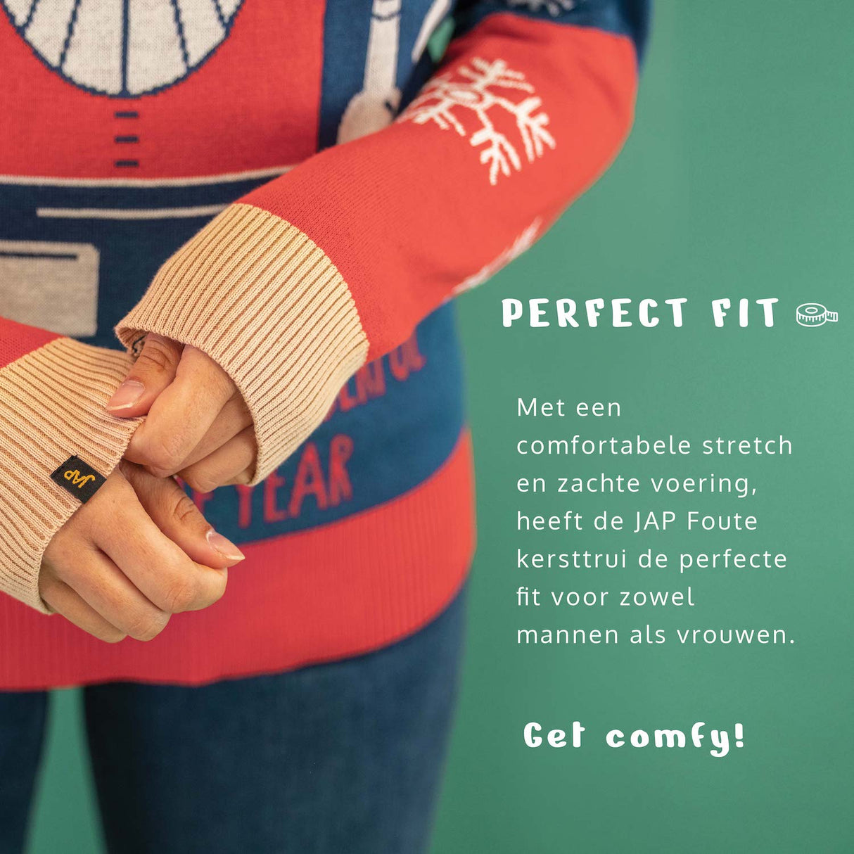 JAP Ugly Christmas Sweater - Wine-derfull