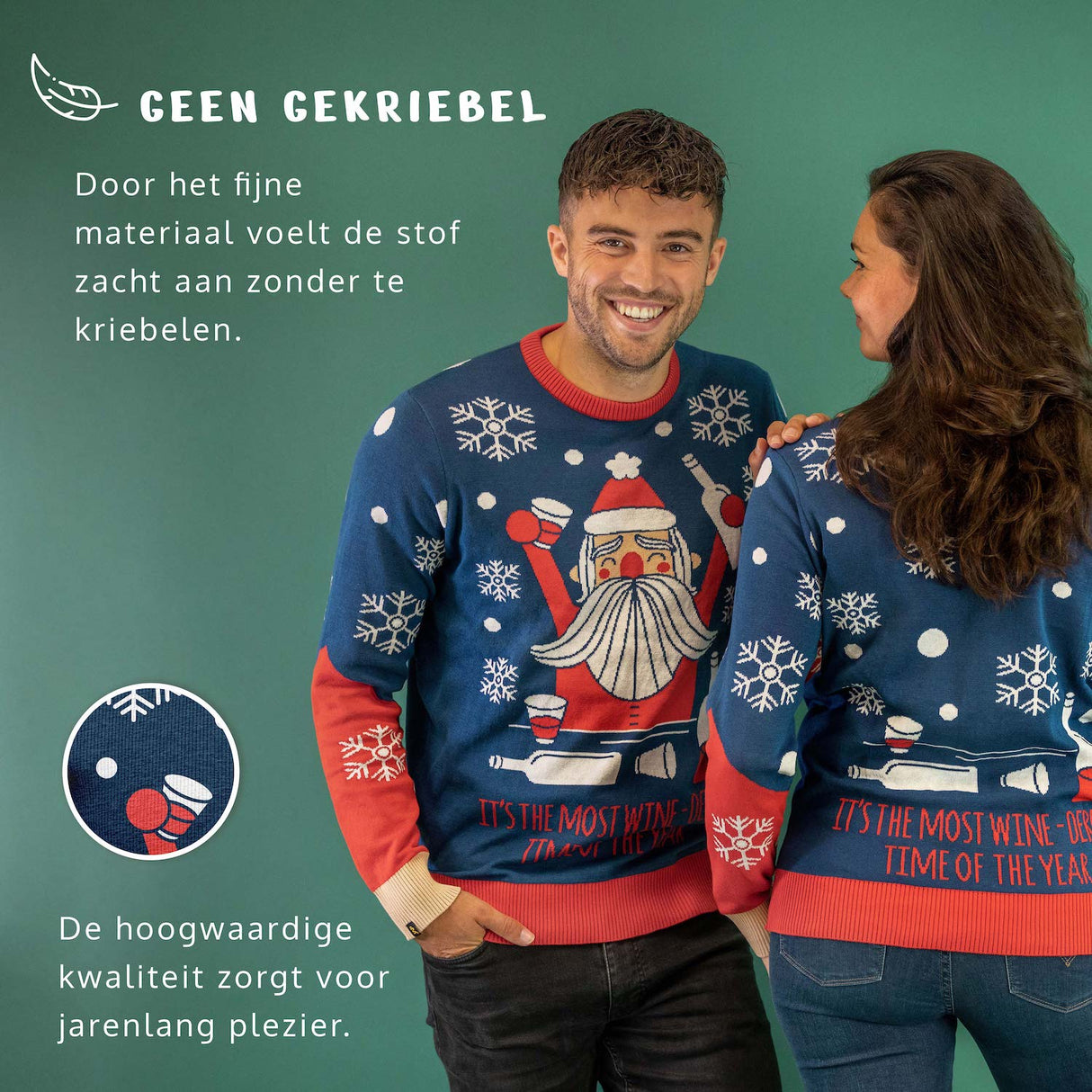 JAP Ugly Christmas Sweater - Wine-derfull