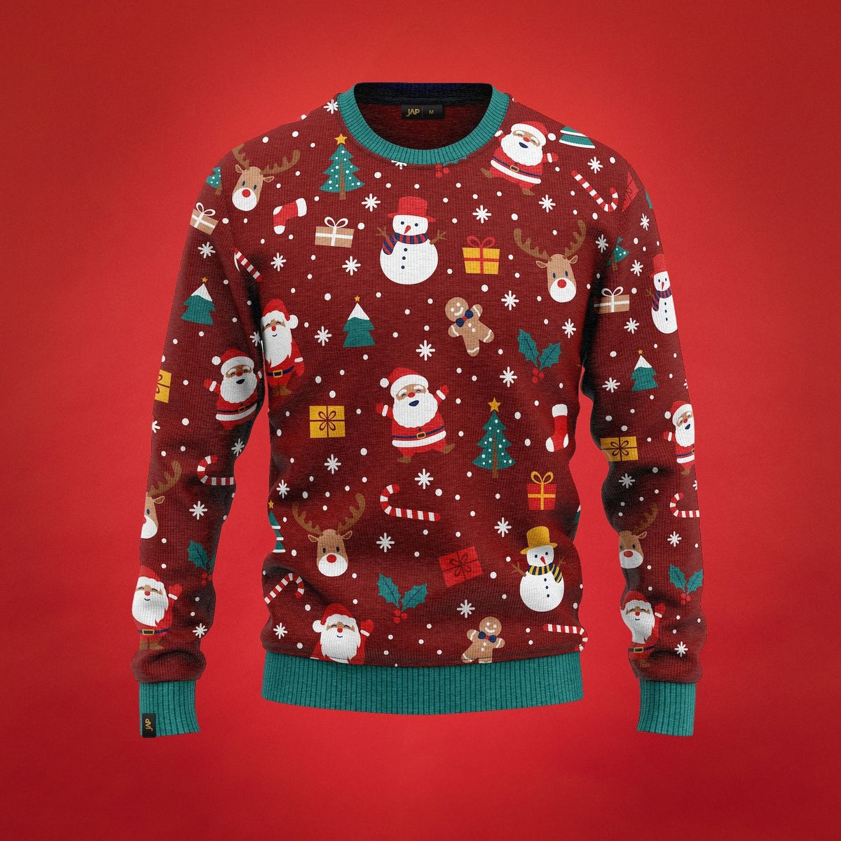 Kersttrui Xmas Tree met verlichting - XL/XXL
