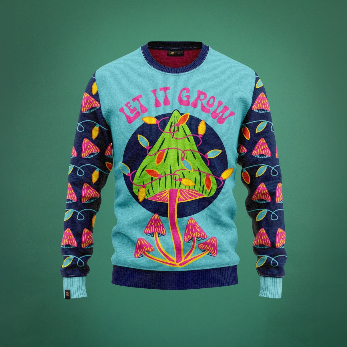JAP Falscher Weihnachtspullover - Lass es wachsen