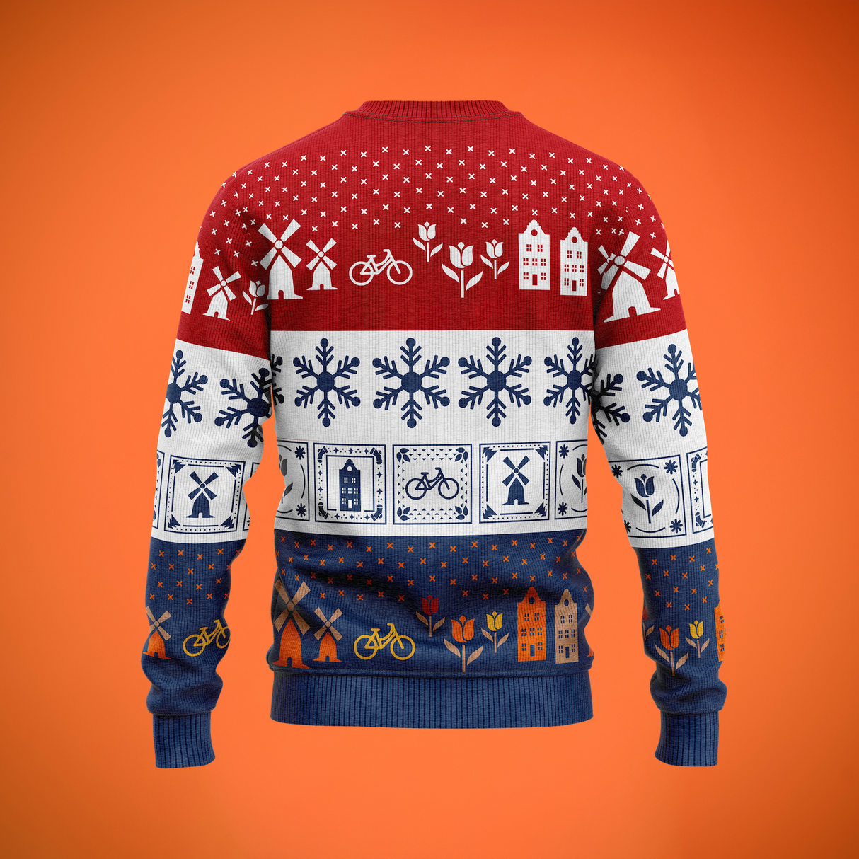 JAP Around the World Weihnachtspullover - Niederlande