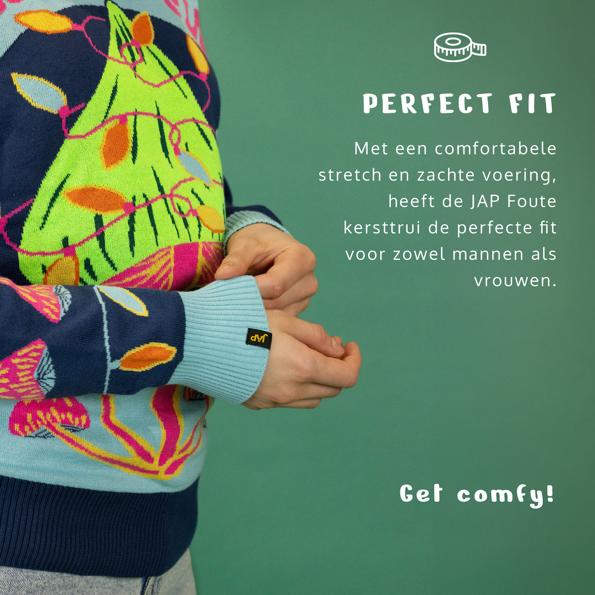 JAP Falscher Weihnachtspullover - Lass es wachsen