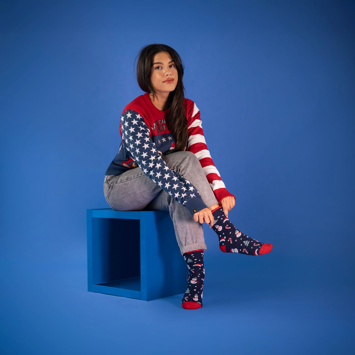 JAP - 3 Paar Kerstsokken met Cadeauverpakking