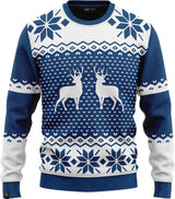 JAP Jongens Kersttrui - Classic one - Blauw