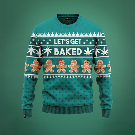 JAP Foute kersttrui - Let's get baked