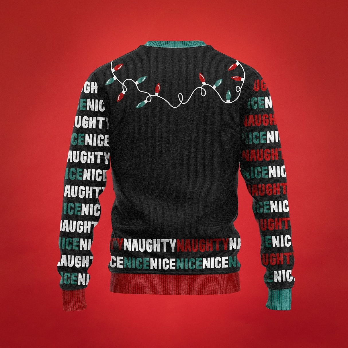 JAP Interactieve Kersttrui - Naughty/Nice