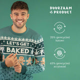 JAP Foute kersttrui - Let's get baked