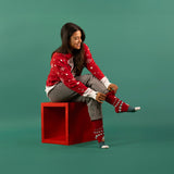 JAP - 3 Paar Kerstsokken met Cadeauverpakking