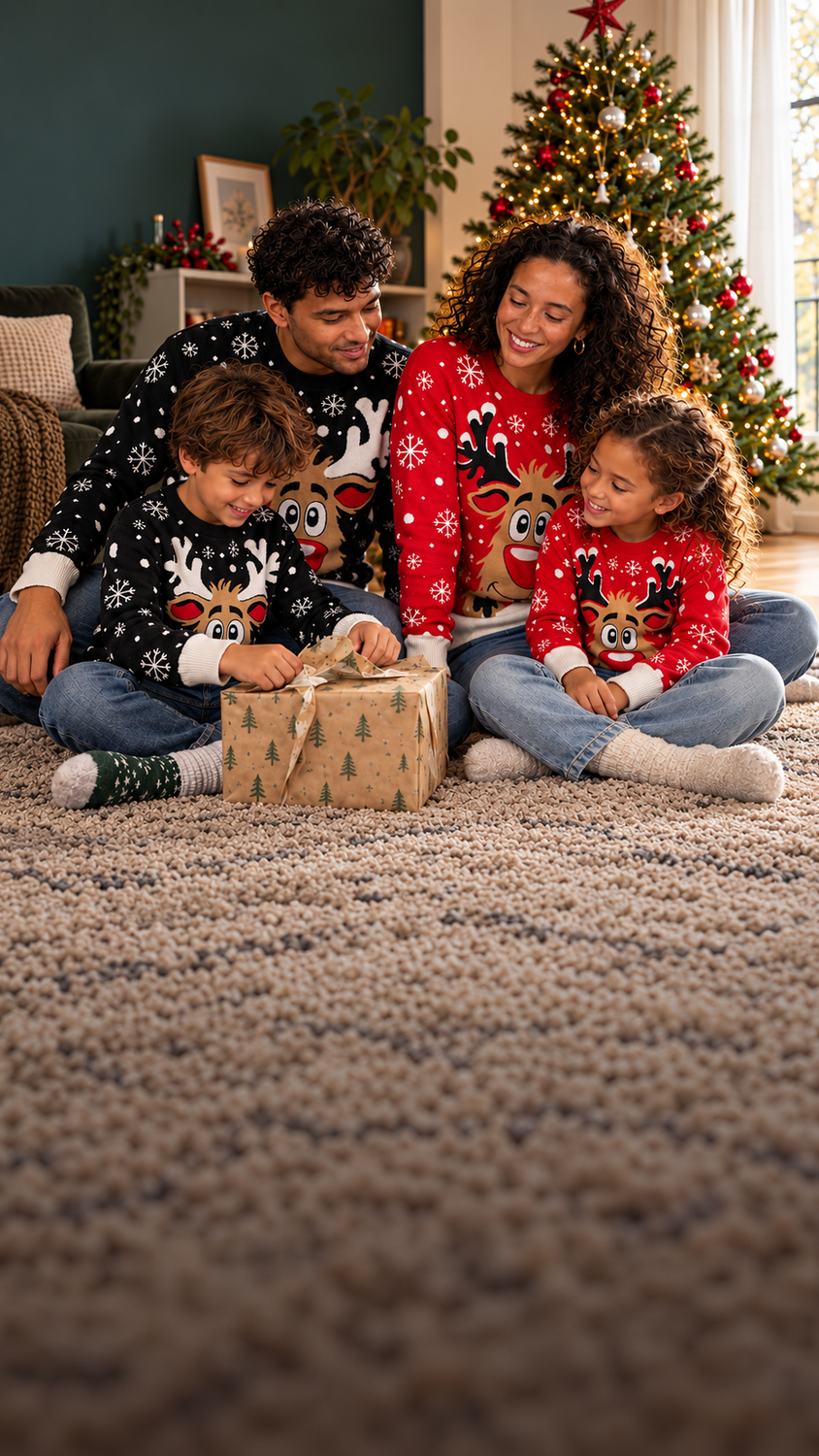 Pulls moches de Noël pour toute la famille