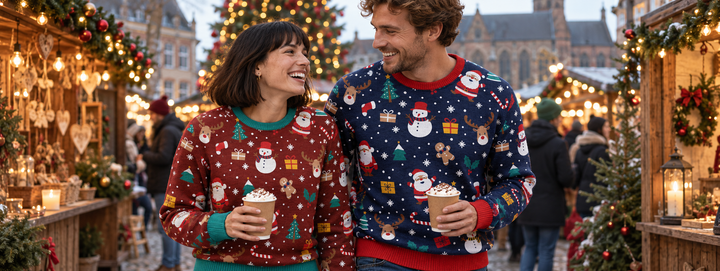 Pulls de Noël pour couple