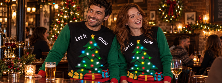 Pulls de Noël lumineux